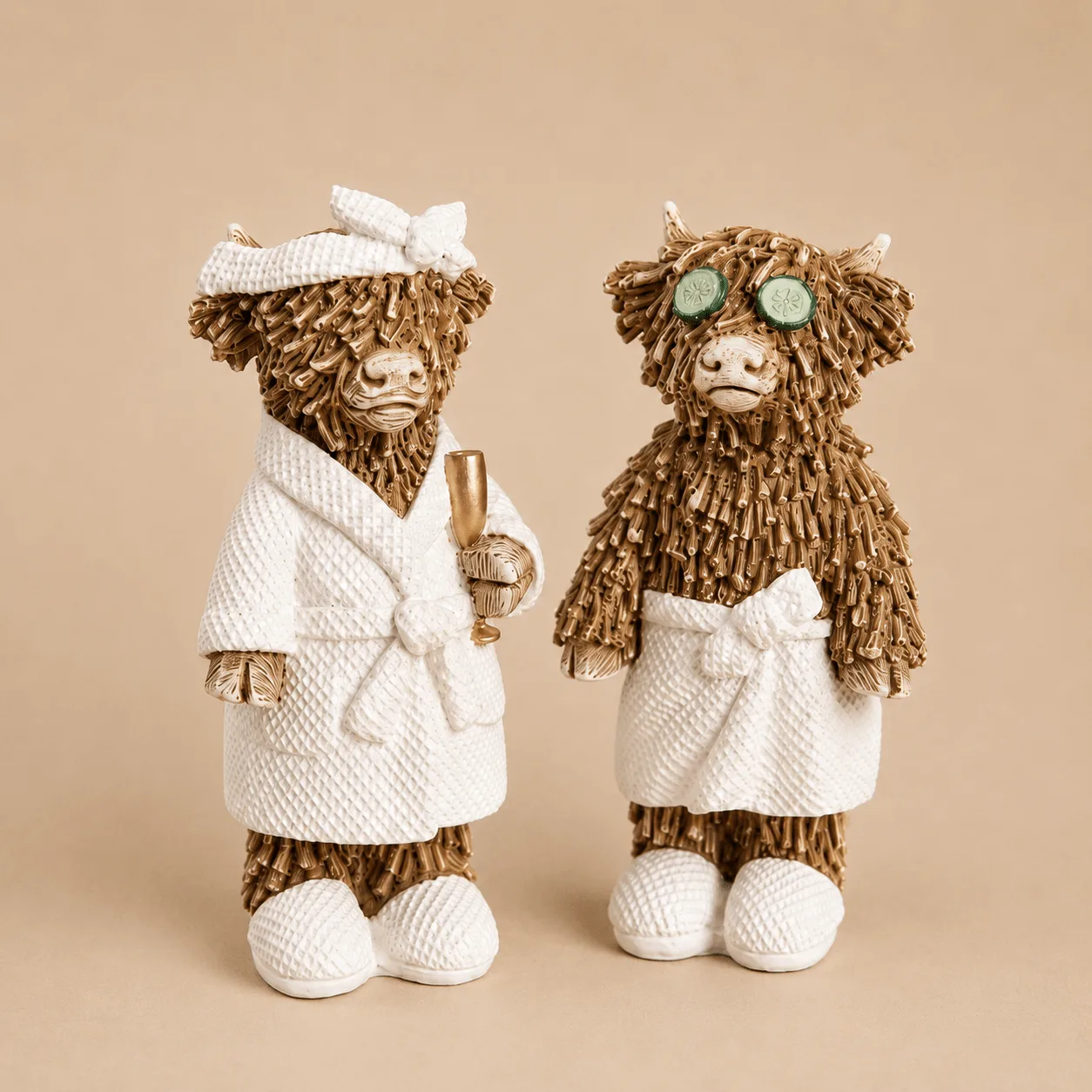 Hamish Highland Cow Spa Ornaments: the shop's own photo