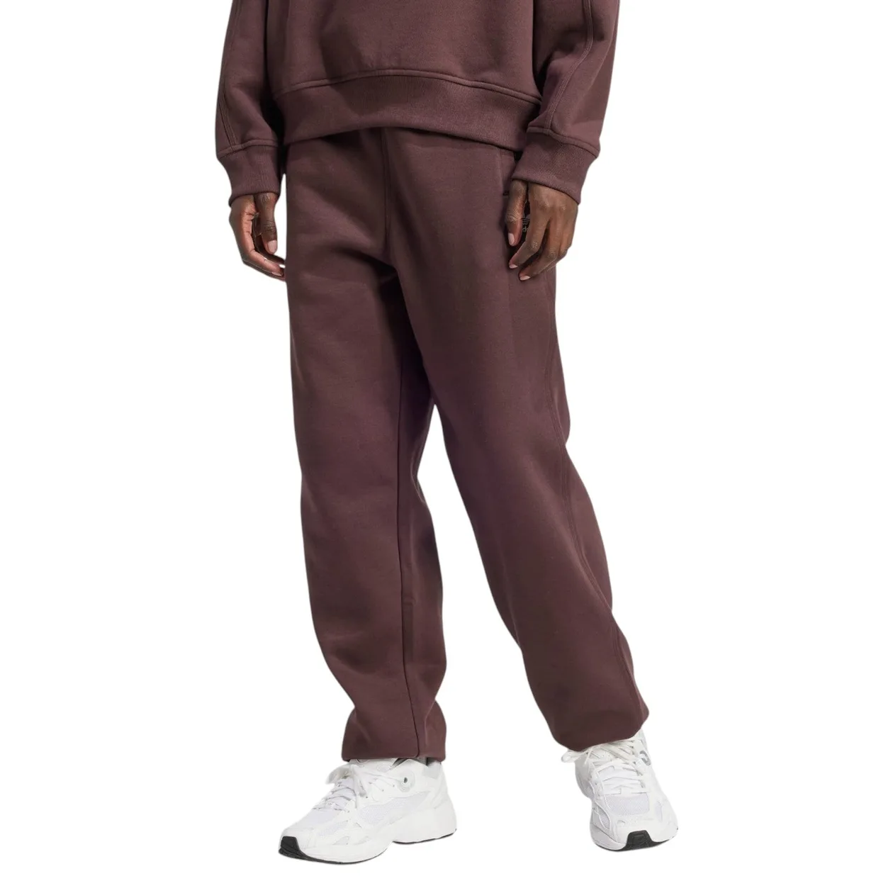 adidas Originals Women's Essentials Fleece Loose Joggers - Shadow Brown | Size: M: the shop's own photo