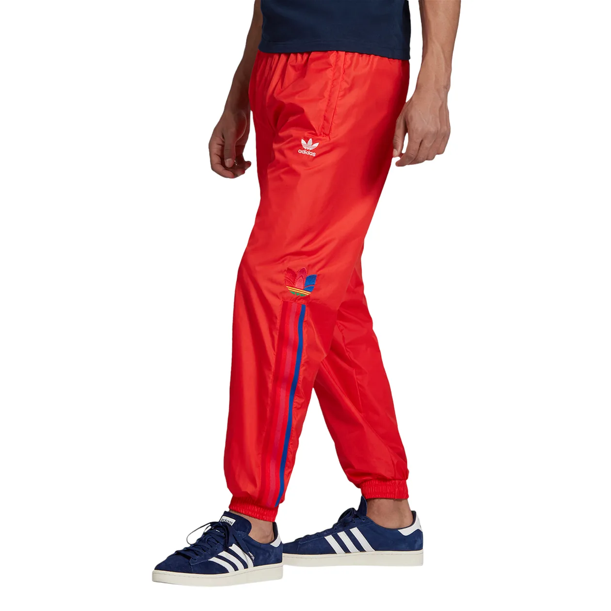 adidas Originals 3D Trefoil 3-Stripes Track Pants - Red | Size: XS: the shop's own photo