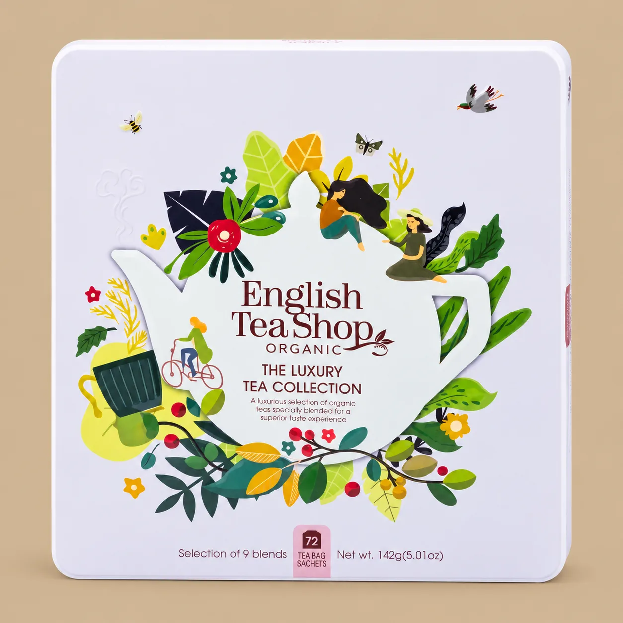 English Tea Shop Organic Luxury Gift Tin: the shop's own photo