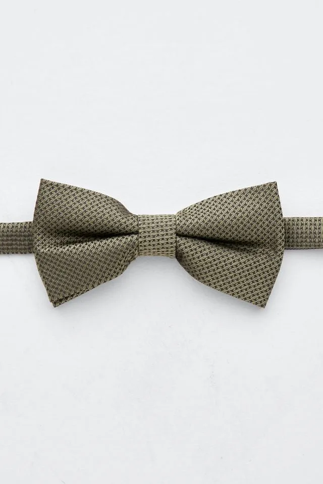 Junior Olive Textured Bow Tie: the shop's own photo
