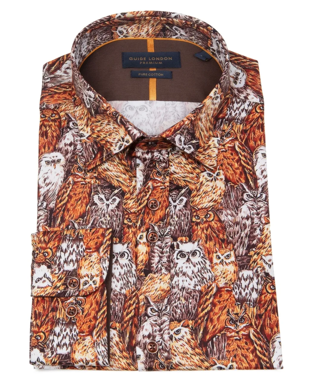 Owl Long Sleeve Cotton Shirt: the shop's own photo