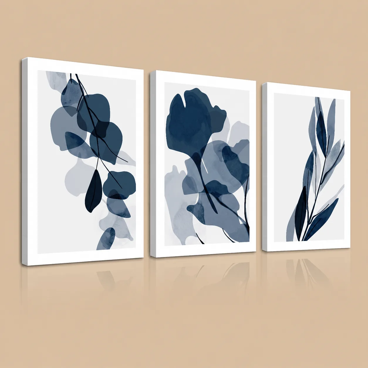 Abstract Flower Framed Wall Art, Set of 3: the shop's own photo