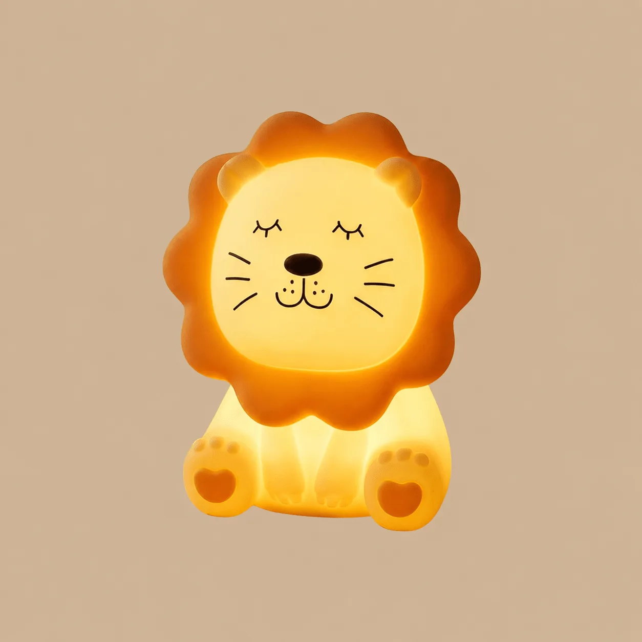 Lion Silicone Squishy Night Light: the shop's own photo