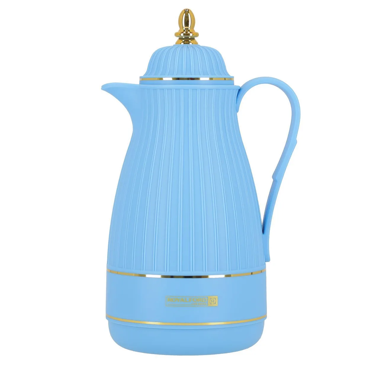 1L Baby Blue Insulated Glass Vacuum Flask Jug: the shop's own photo