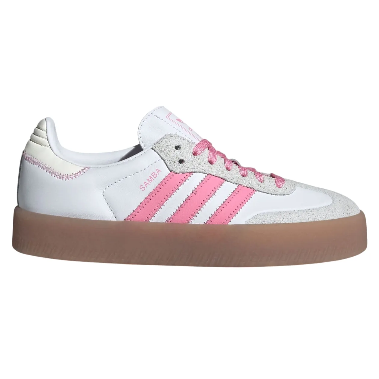 adidas Originals Women's Sambae Shoes - Cloud White / Bliss Pink | Size: 3.5: the shop's own photo