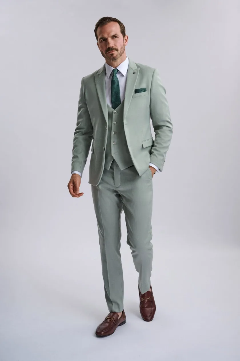Finley - Moss Green Three Piece Suit: the shop's own photo