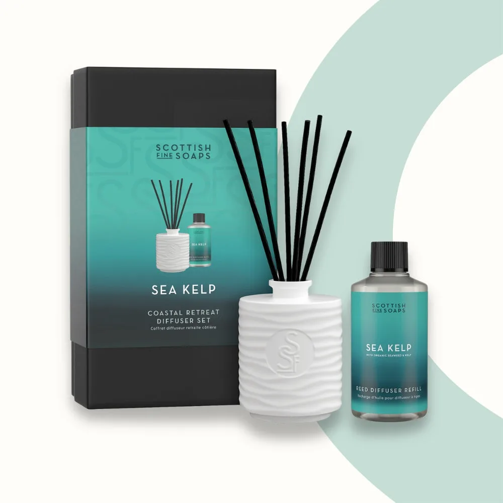 Sea Kelp Coastal Retreat Diffuser Gift Set: the shop's own photo