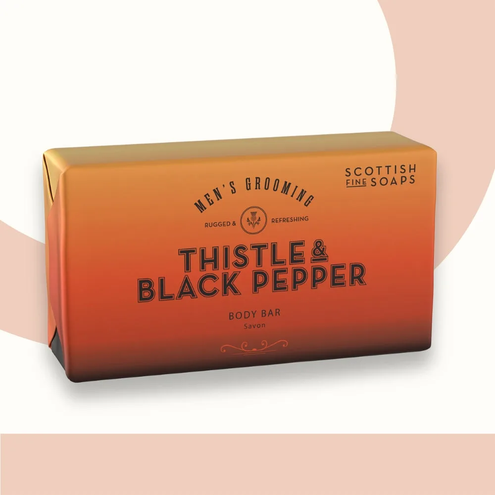 Thistle & Black Pepper Body Bar 220g: the shop's own photo