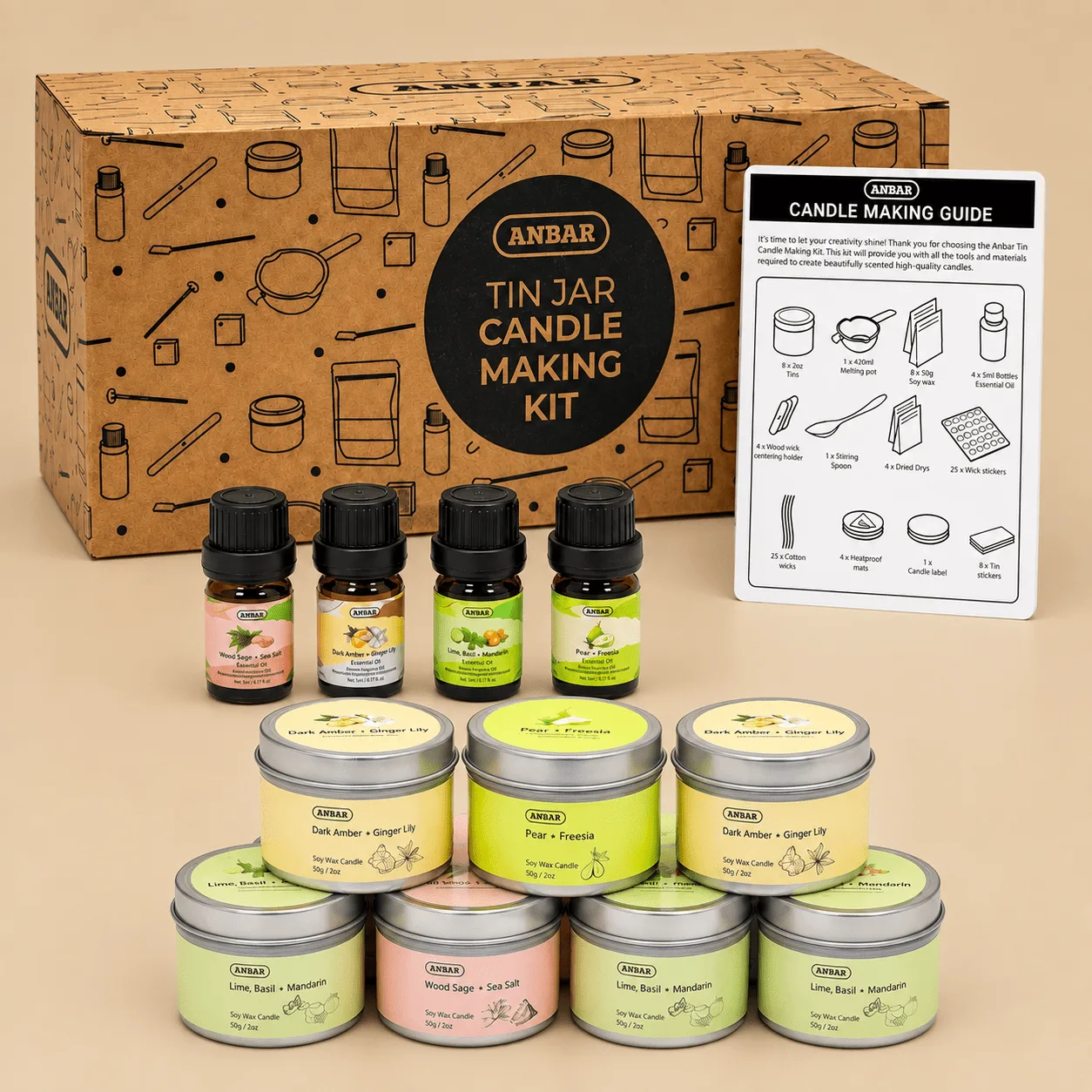 Anbar DIY Candle Making Kit: the shop's own photo
