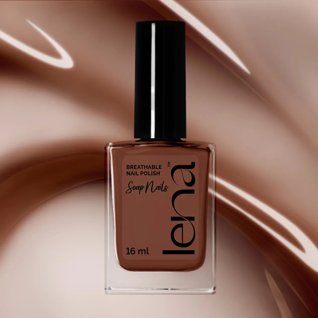 LENA Soap Nails – Breathable Nail Polish - You’re Choco-Late - SN16: the shop's own photo