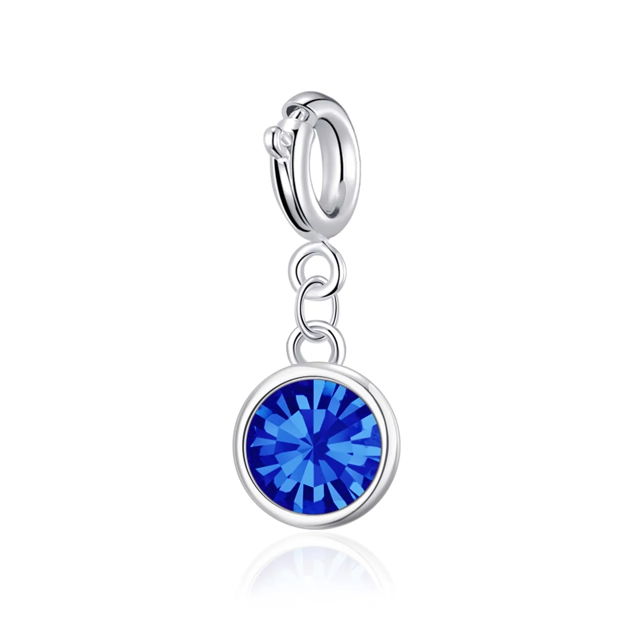 Clip on Birthstone Charms Created with Zircondia® Crystals - September: the shop's own photo