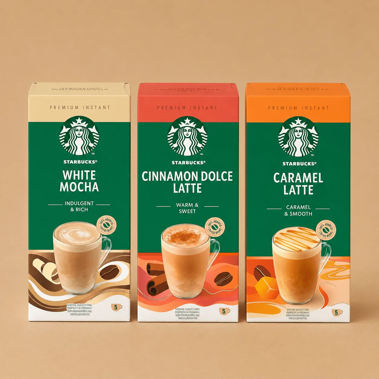 Starbucks Instant Coffee Variety Pack: the shop's own photo