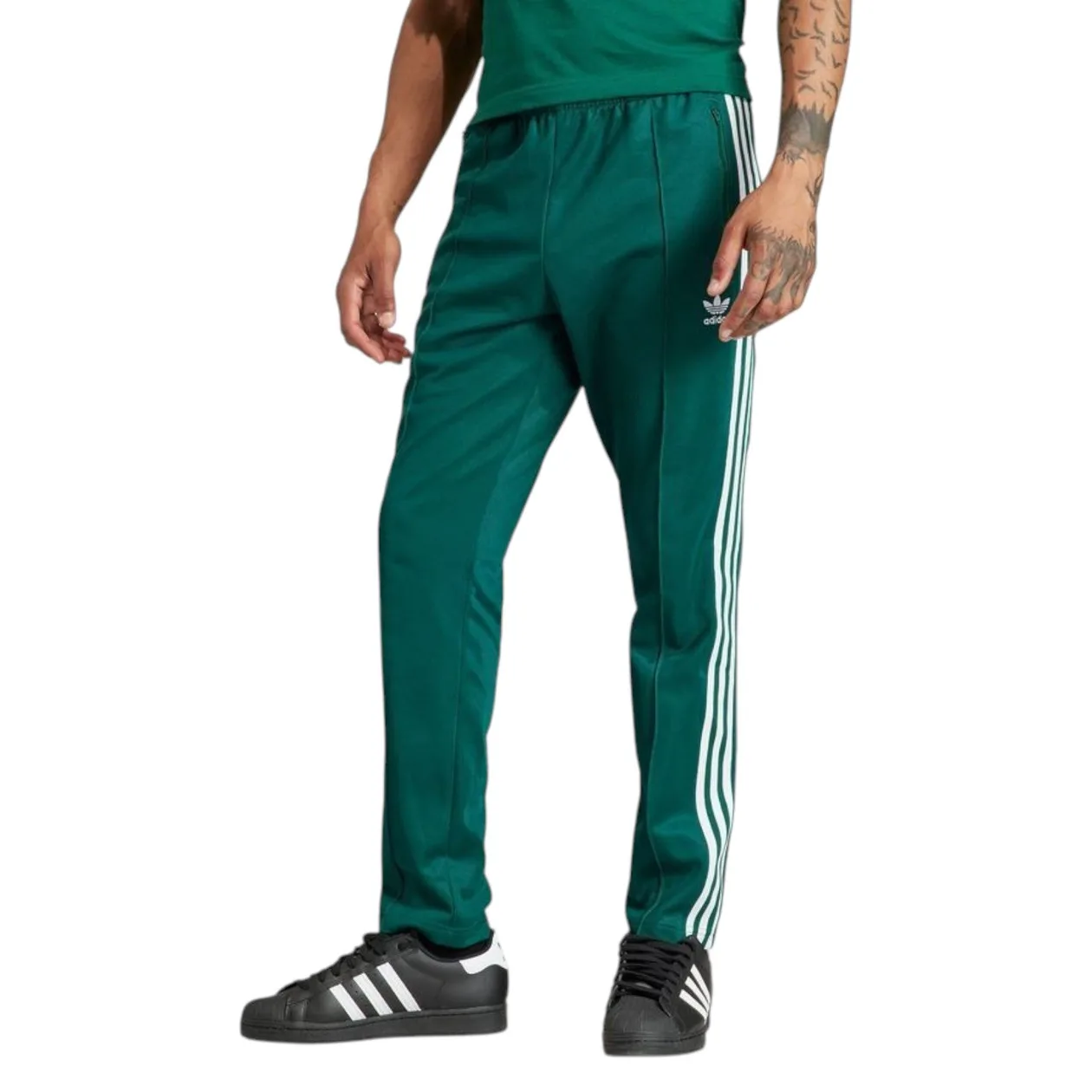 adidas Originals Men's Adicolor Classics Beckenbauer Track Pants - Green | Size: XS: the shop's own photo