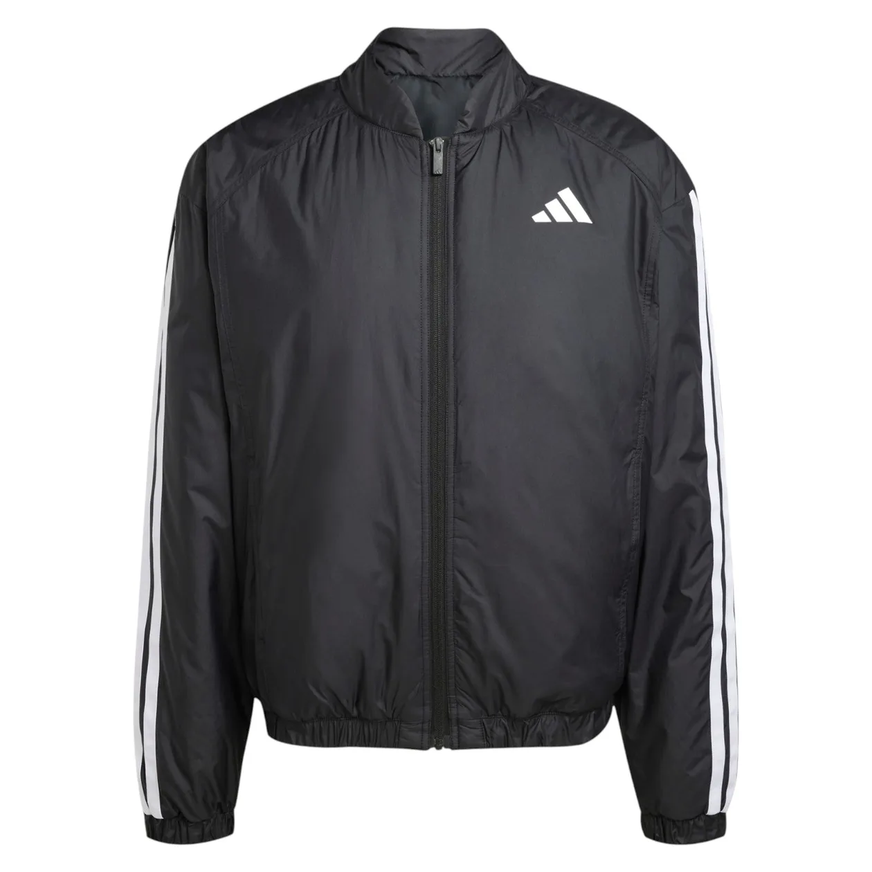 adidas Essentials 3-Stripes Insulated Bomber Jacket - Black | Size: S: the shop's own photo
