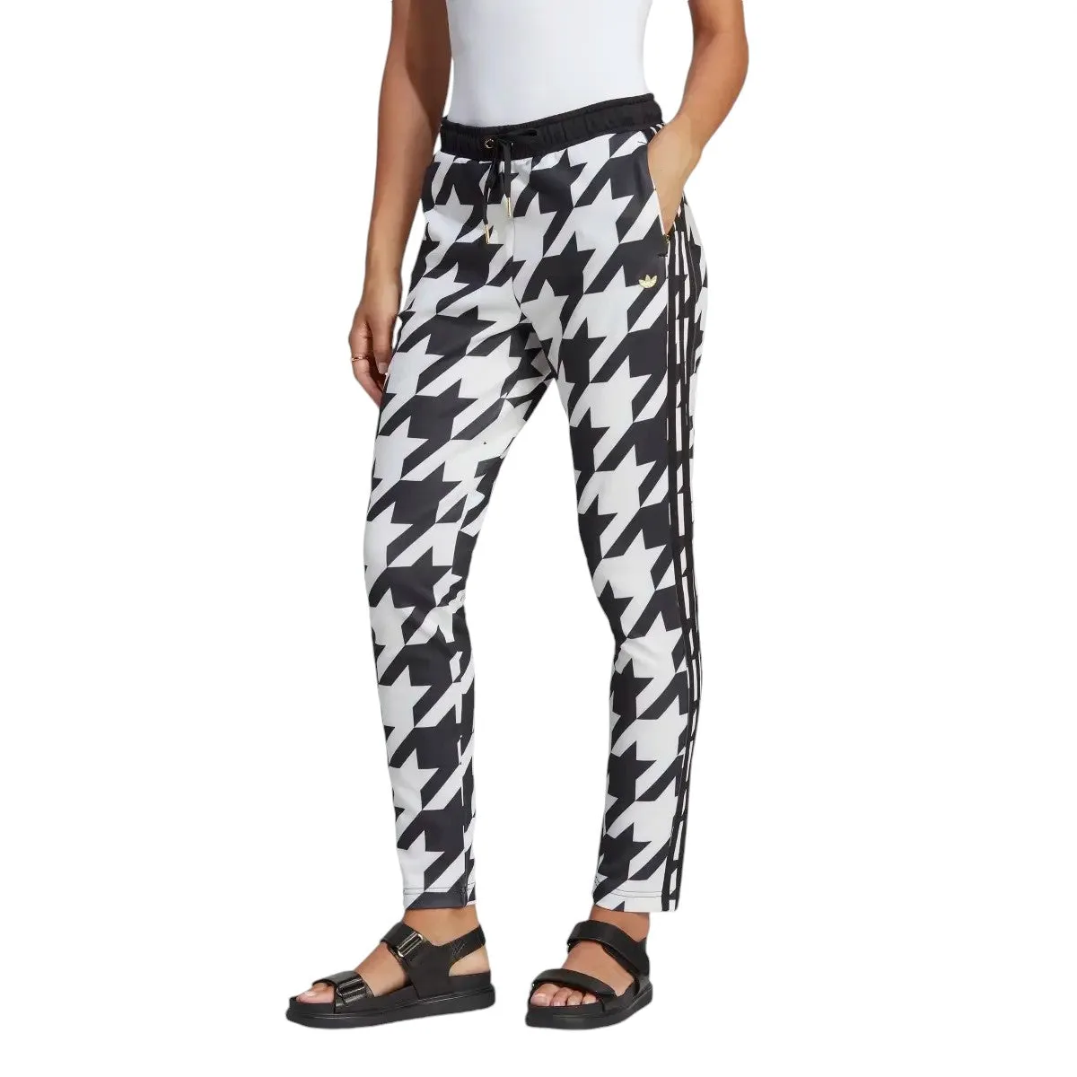 adidas Originals Houndstooth SST Superstar Track Pants - White Black | Size: XS: the shop's own photo
