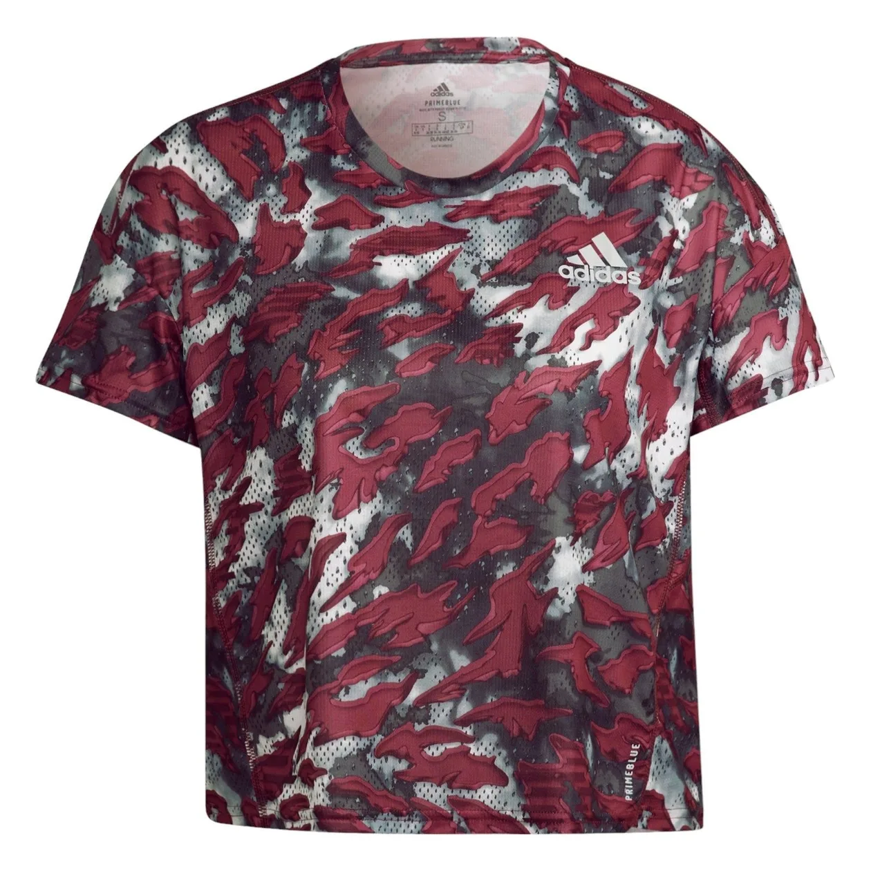 adidas Women's Primeblue Fast Graphic Tee - Multi | Size: S: the shop's own photo