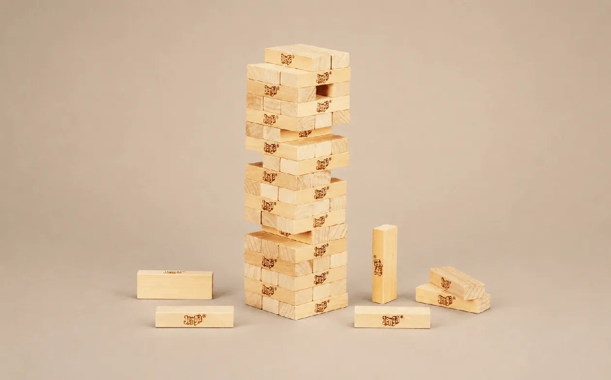Jenga Classic Board Game: the shop's own photo