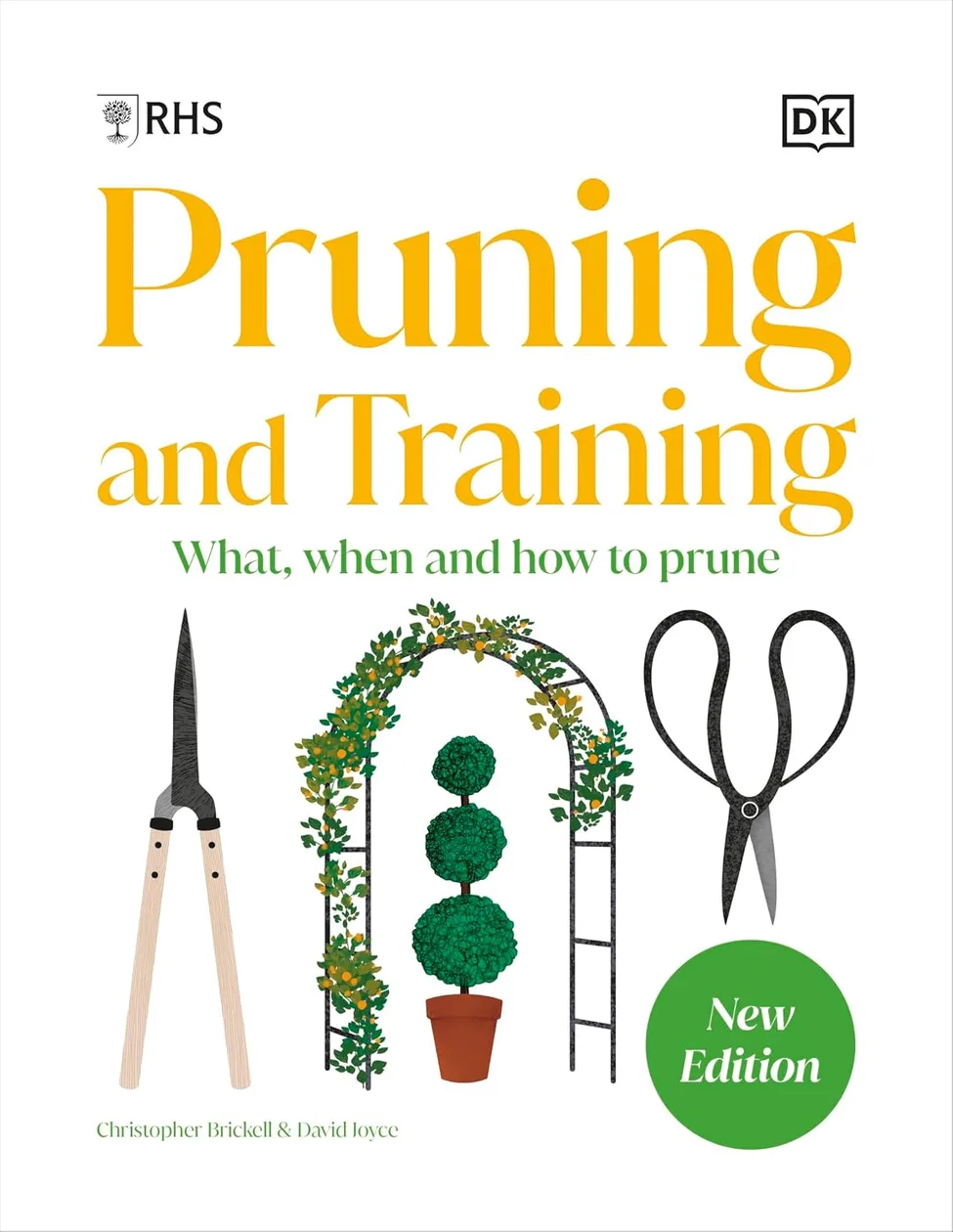 RHS Pruning and Training by DK - What, When, and How to Prune Over 800 Plants - Hardback Gardening Guide - Royal Horticultural Society: the shop's own photo