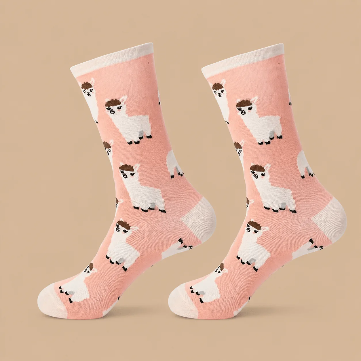 Alpaca Print Socks: the shop's own photo