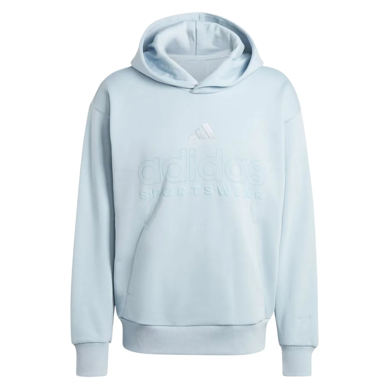 adidas Men's ALL SZN Fleece Graphic Hoodie - Wonder Blue | Size: 2XL: the shop's own photo