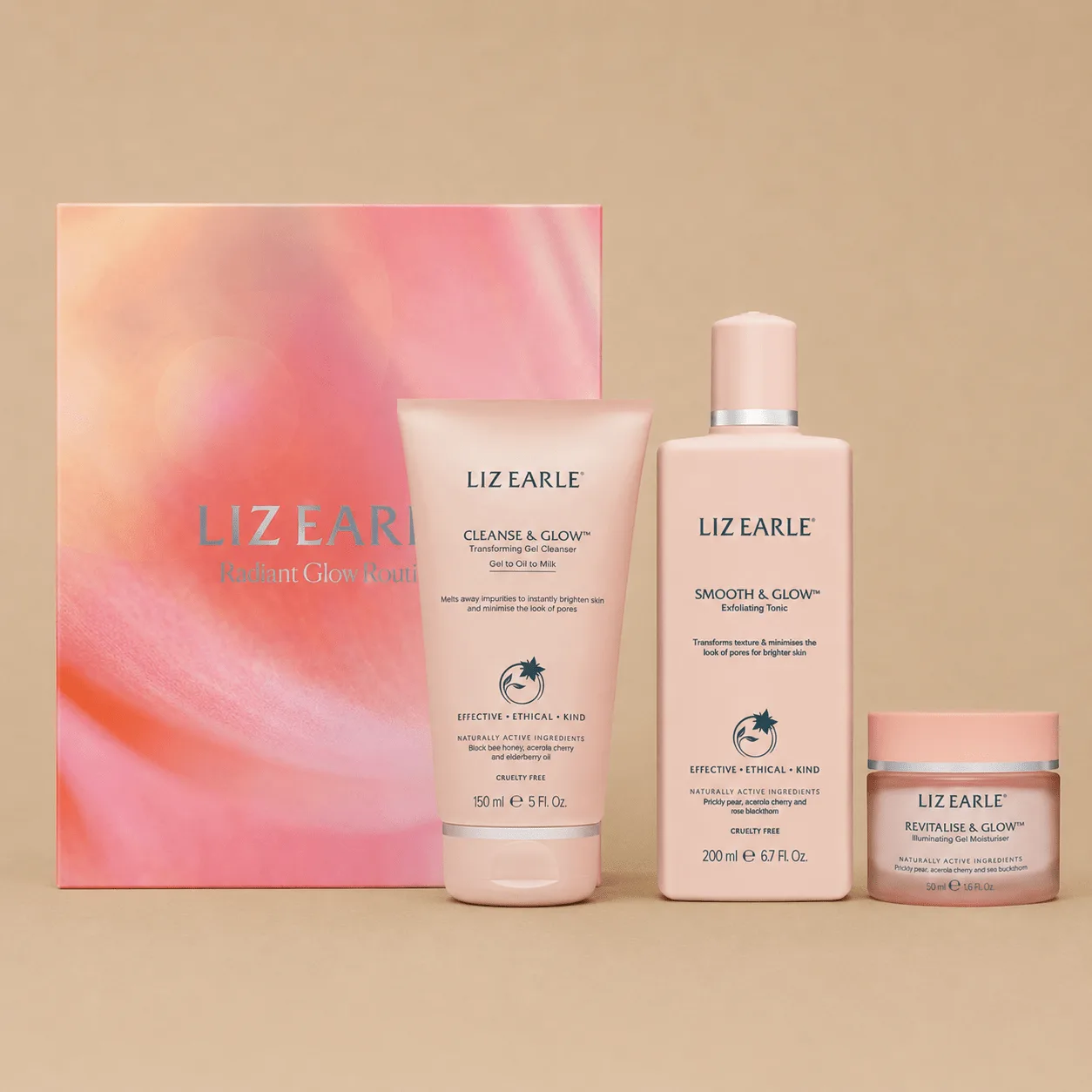Liz Earle Radiant Glow Routine Set: the shop's own photo