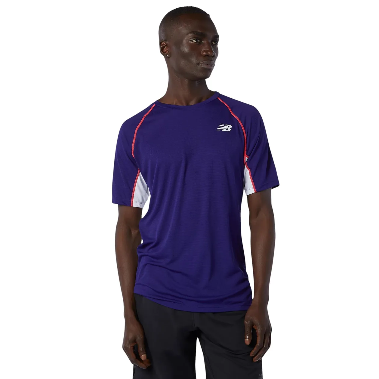 New Balance RWT Tech Jersey - Purple | Size: S: the shop's own photo