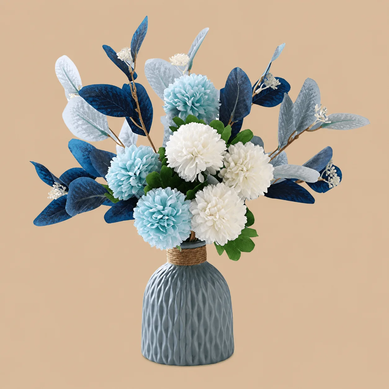 Blue Artificial Hydrangea Arrangement: the shop's own photo