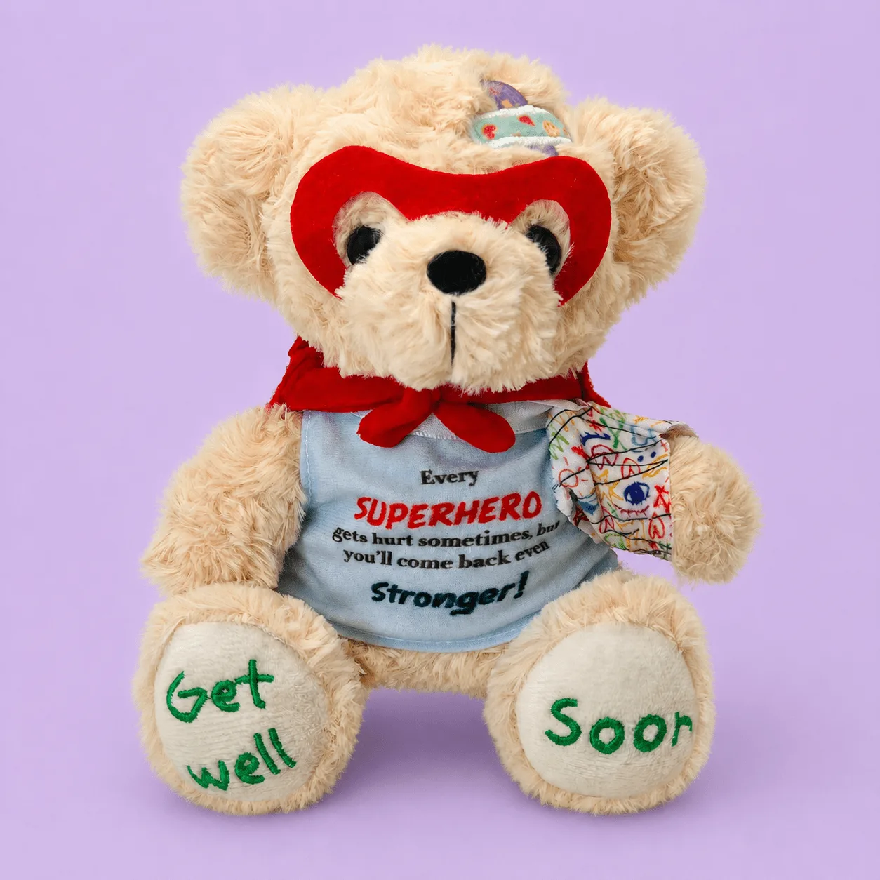 Get Well Soon Broken Arm Teddy Bear: the shop's own photo