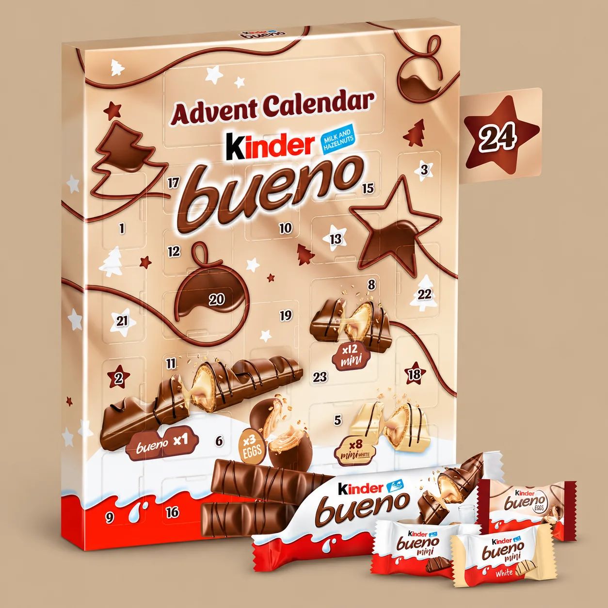 Kinder Bueno Christmas Advent Calendar: the shop's own photo