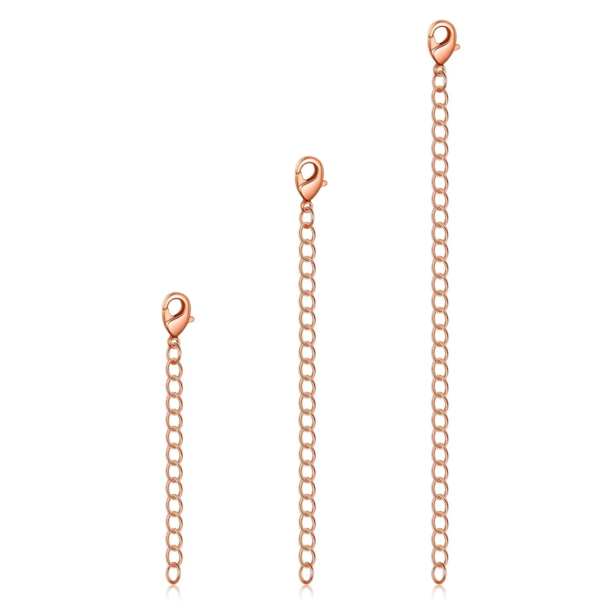 Men's 9mm 18k Gold Plated Stainless Steel 7.5-8.5 Inch Curb Chain Bracelet: the shop's own photo