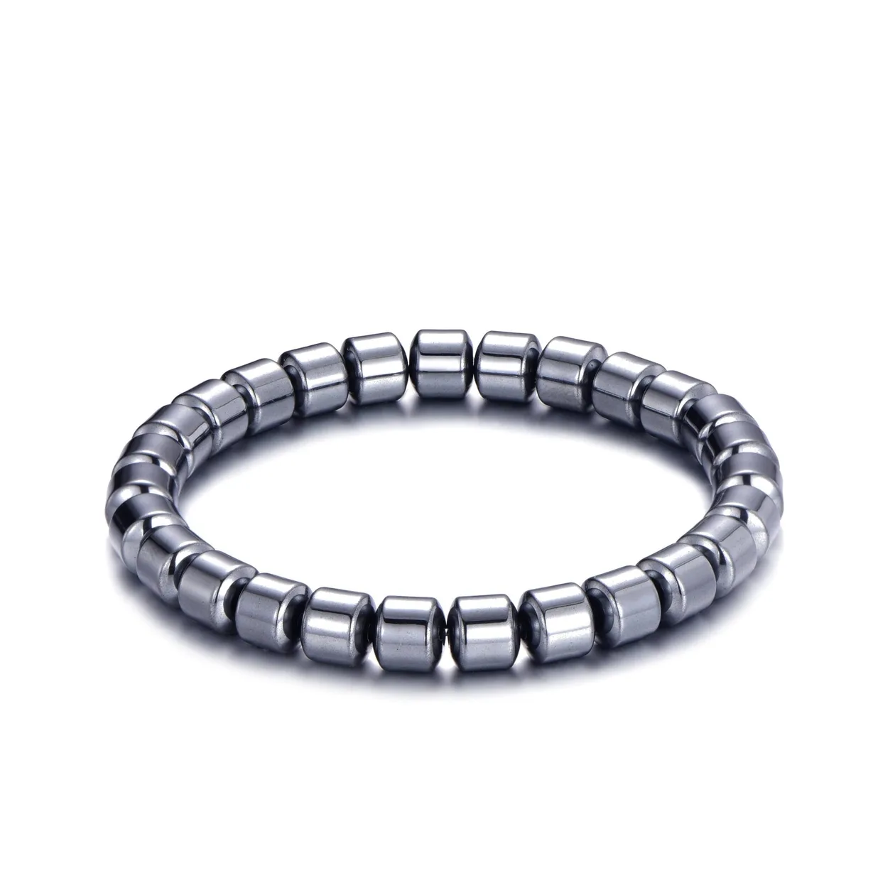 Men's Hematite Stretch Bracelet: the shop's own photo