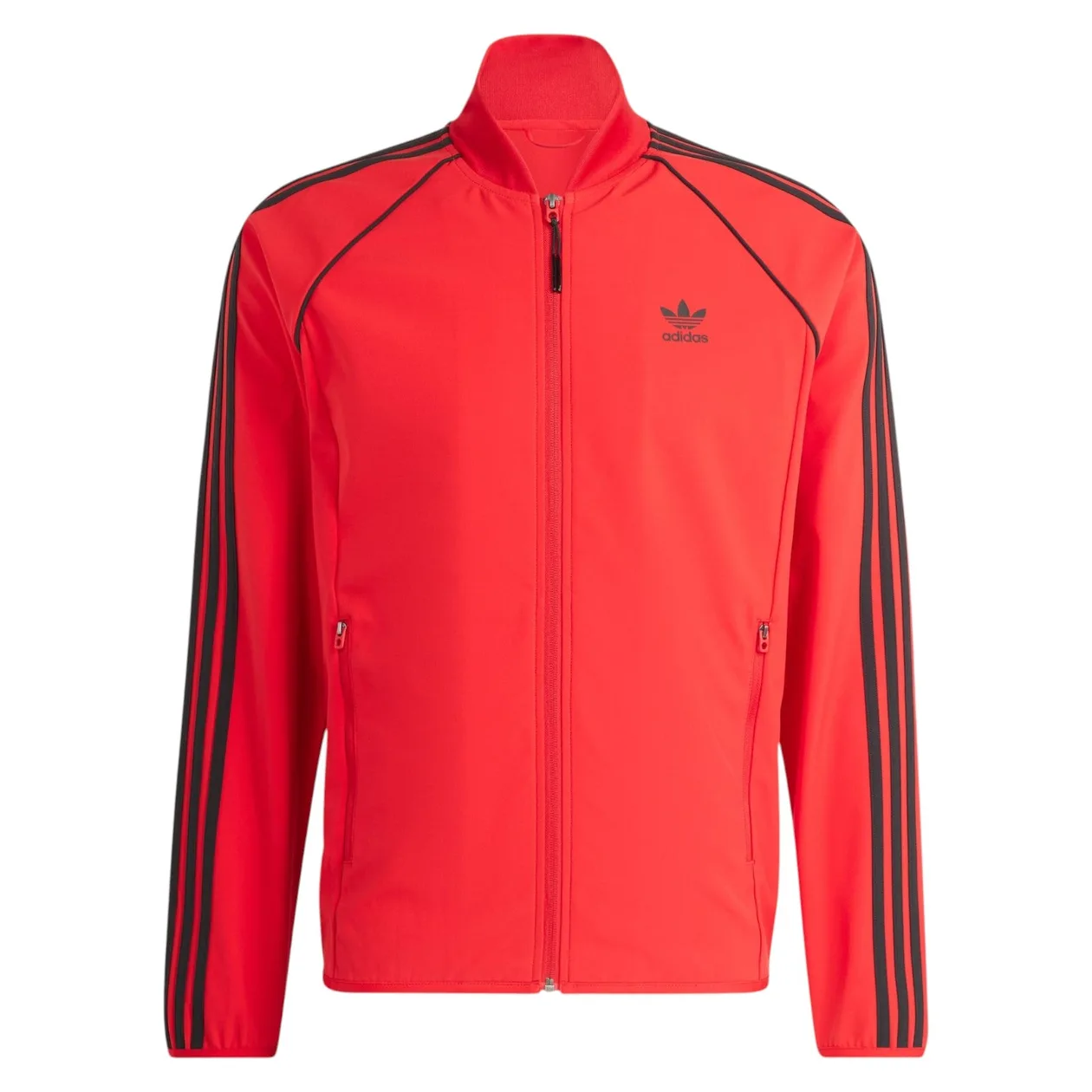 adidas Originals Men's SST Bonded Track Jacket - Red | Size: XS: the shop's own photo