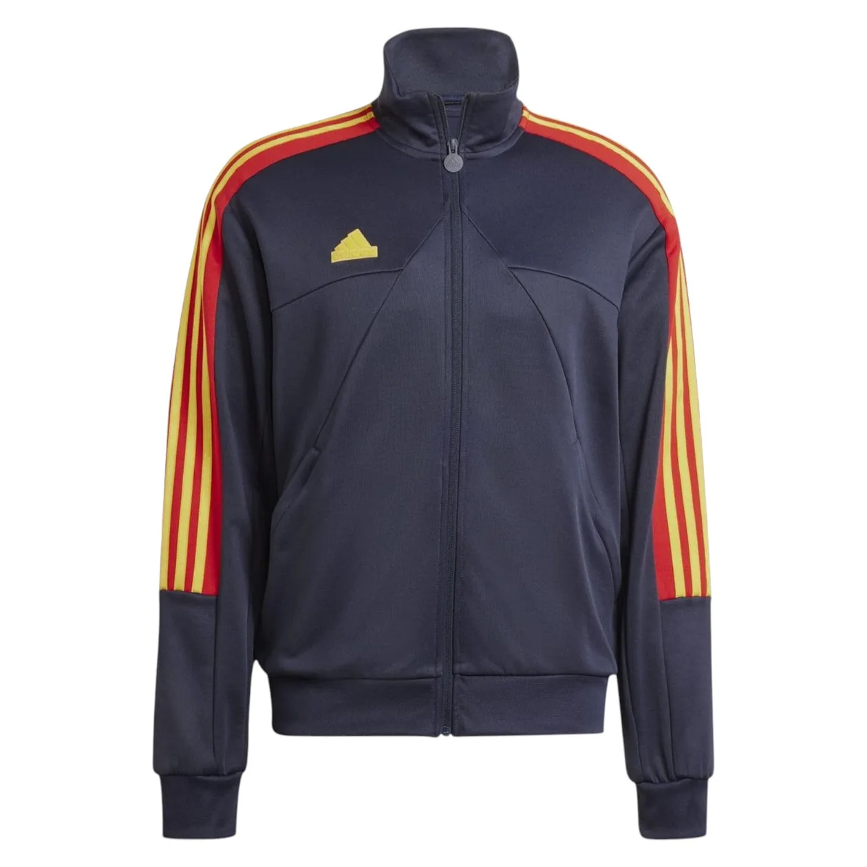 adidas Men's House of Tiro Nations Pack Track Jacket - Legend Ink / Better Scarlet / Bold Gold | Size: 2XL: the shop's own photo