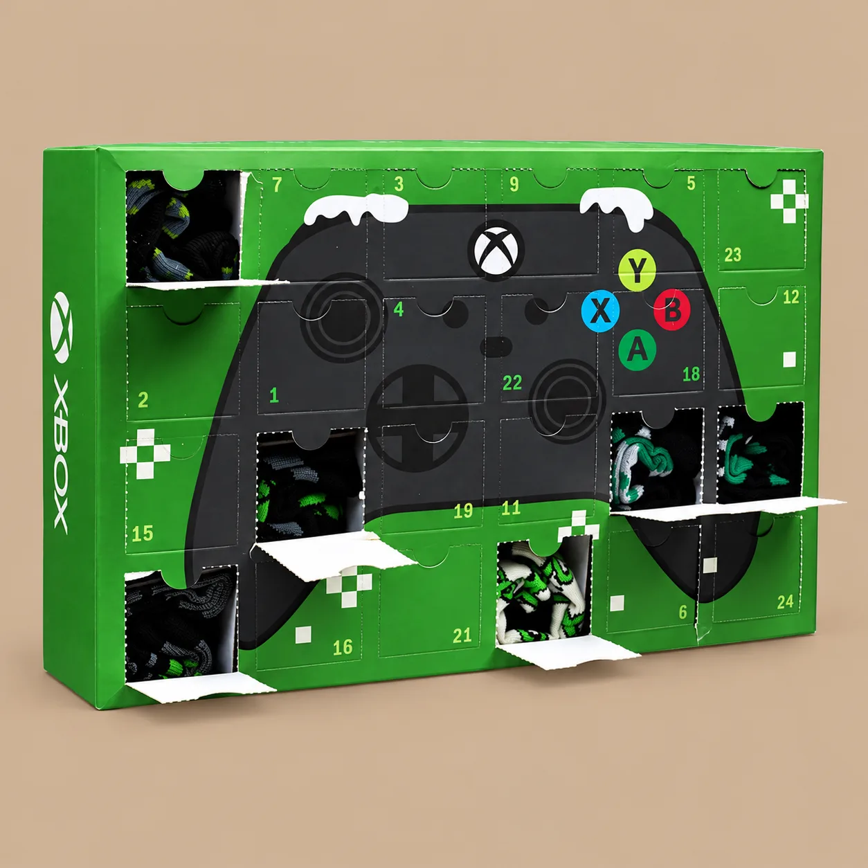 Xbox Socks Advent Calendar For Kids to Teens: the shop's own photo