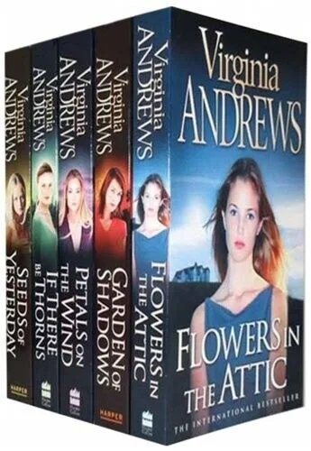 Flowers in the Attic Saga 5 Books Collection Set by V.C. Andrews - Dollanganger Series - Paperback - Gothic Family Saga Fiction: the shop's own photo