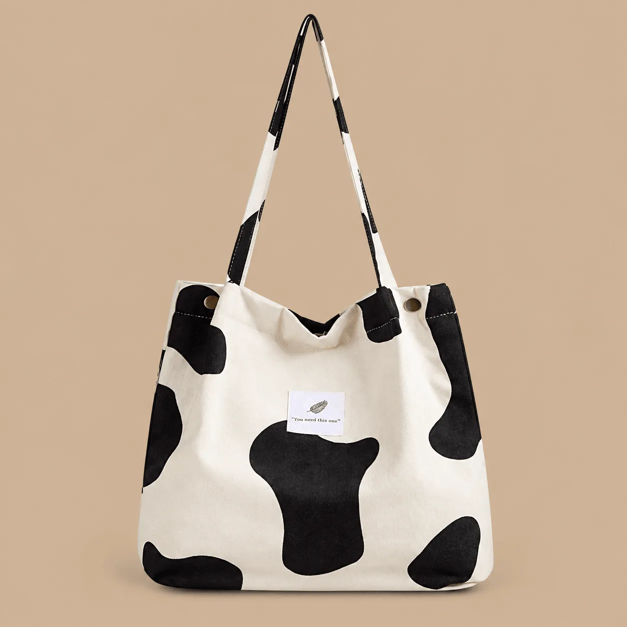 Cow Print Tote Bag: the shop's own photo