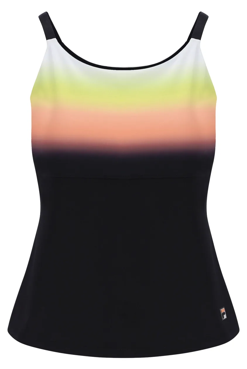 Black Backspin Tennis Cami Tank Top - UK 10: the shop's own photo