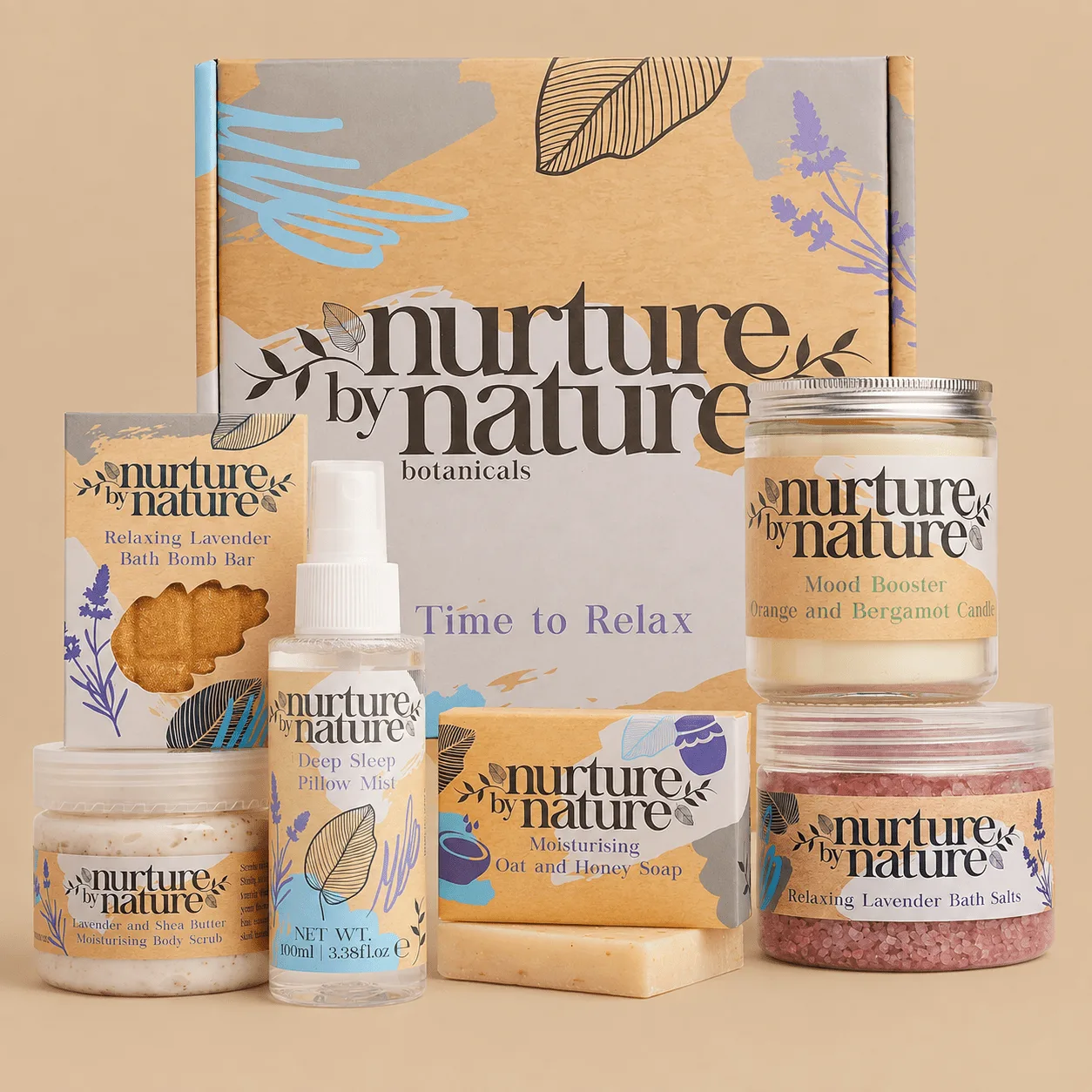 Nurture by Nature Pamper Set: the shop's own photo