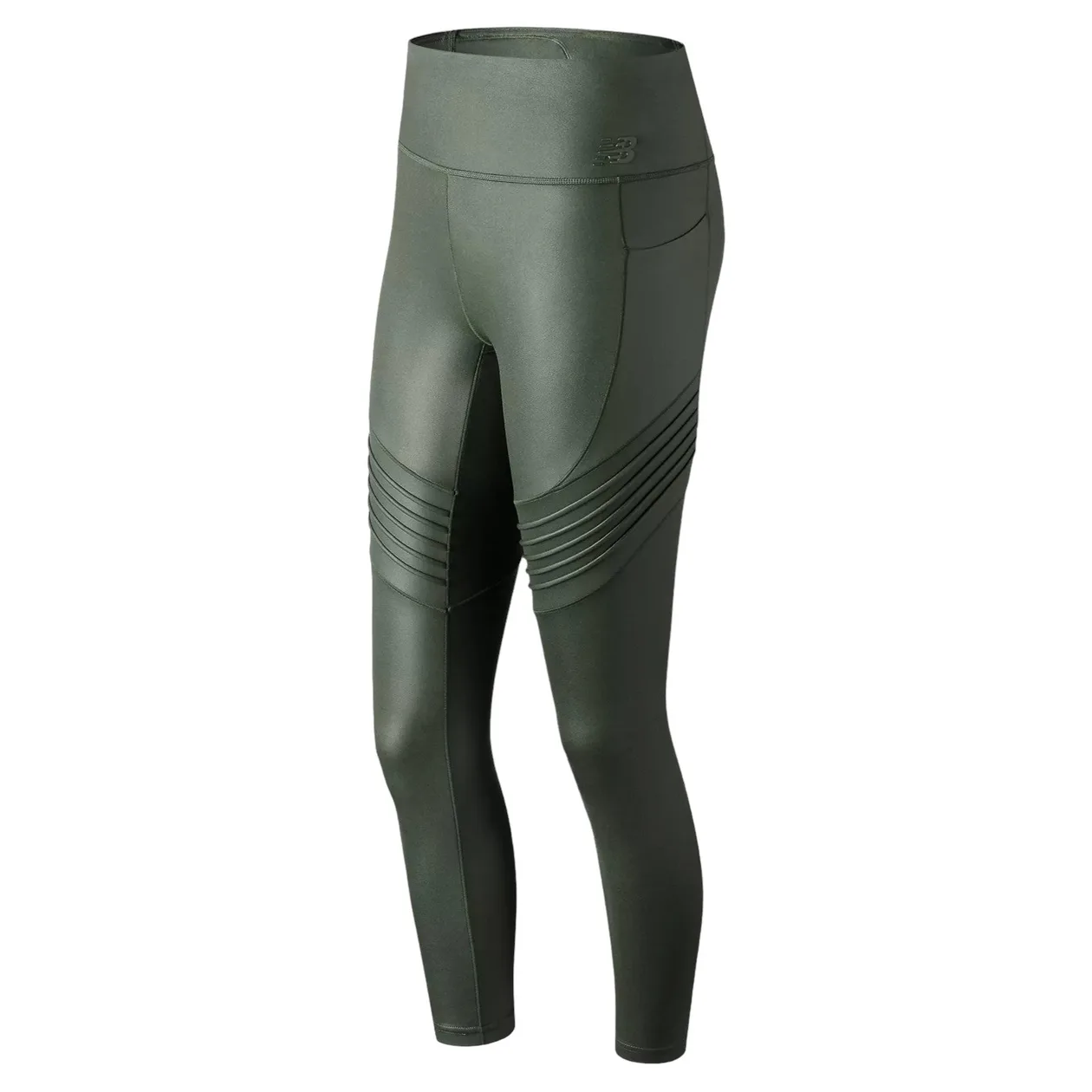 New Balance Womens Captivate Tights - Green | Size: S: the shop's own photo