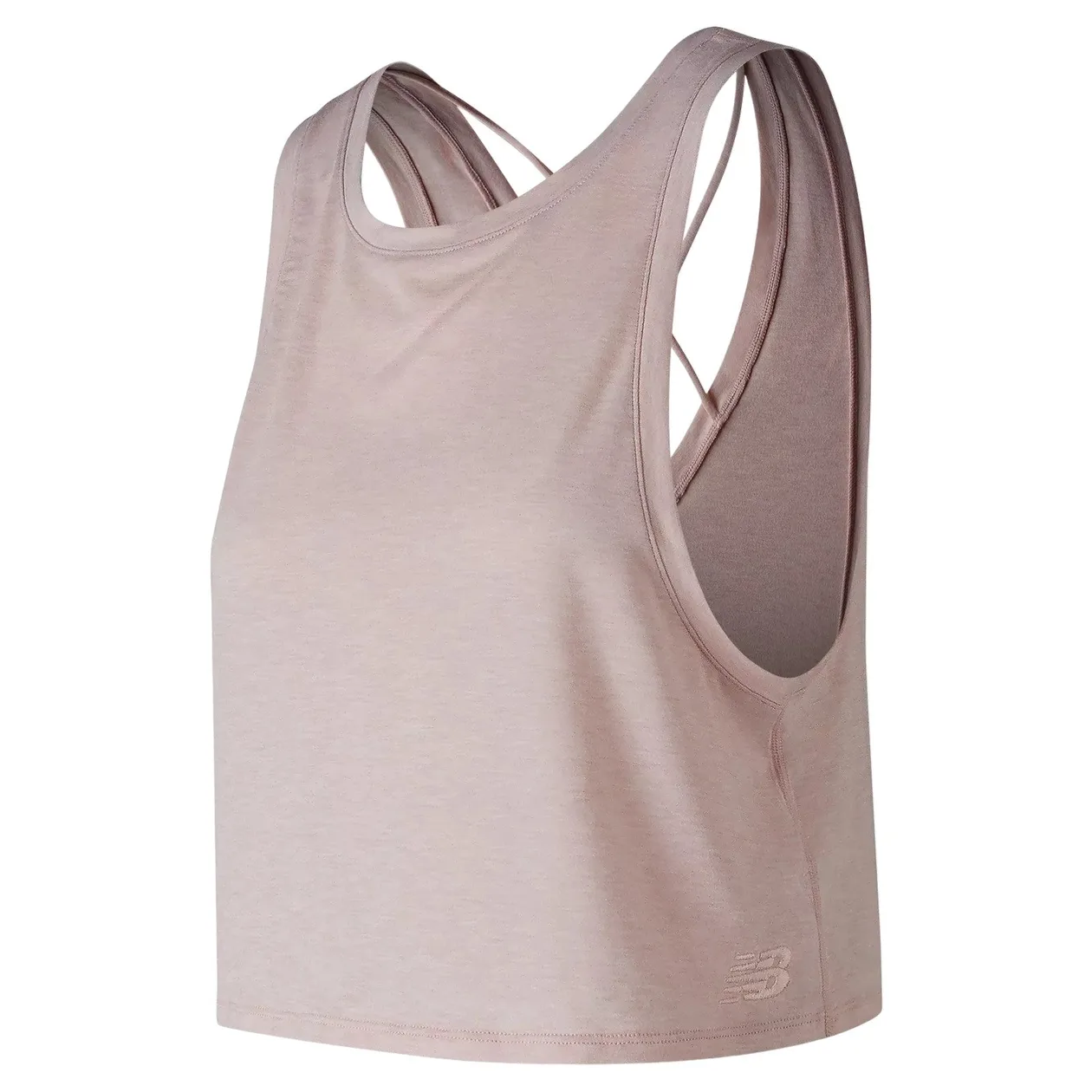 New Balance Womens Transform Two Way Crop Tank - Pink | Size: XS: the shop's own photo