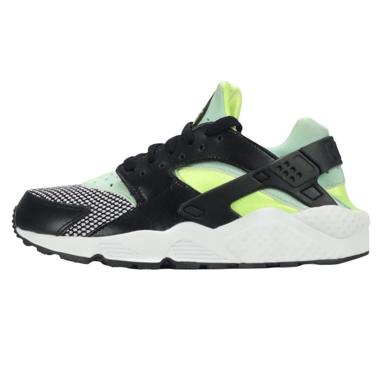 Nike Air Women's Huarache Trainers - Black Green | Size: 4.5: the shop's own photo