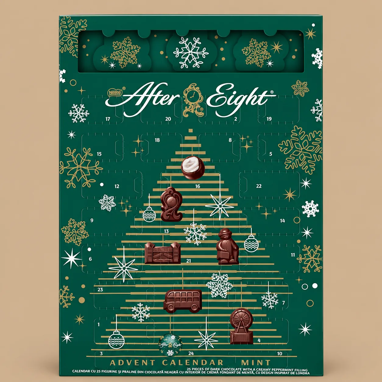 After Eight Advent Calendar: the shop's own photo