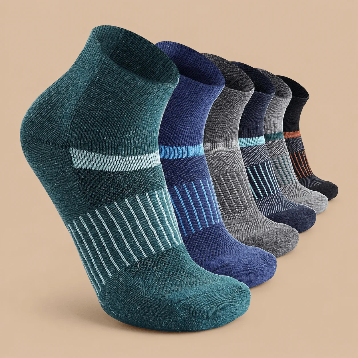 Merino Wool Socks 6-Pack - Mixed Series: the shop's own photo