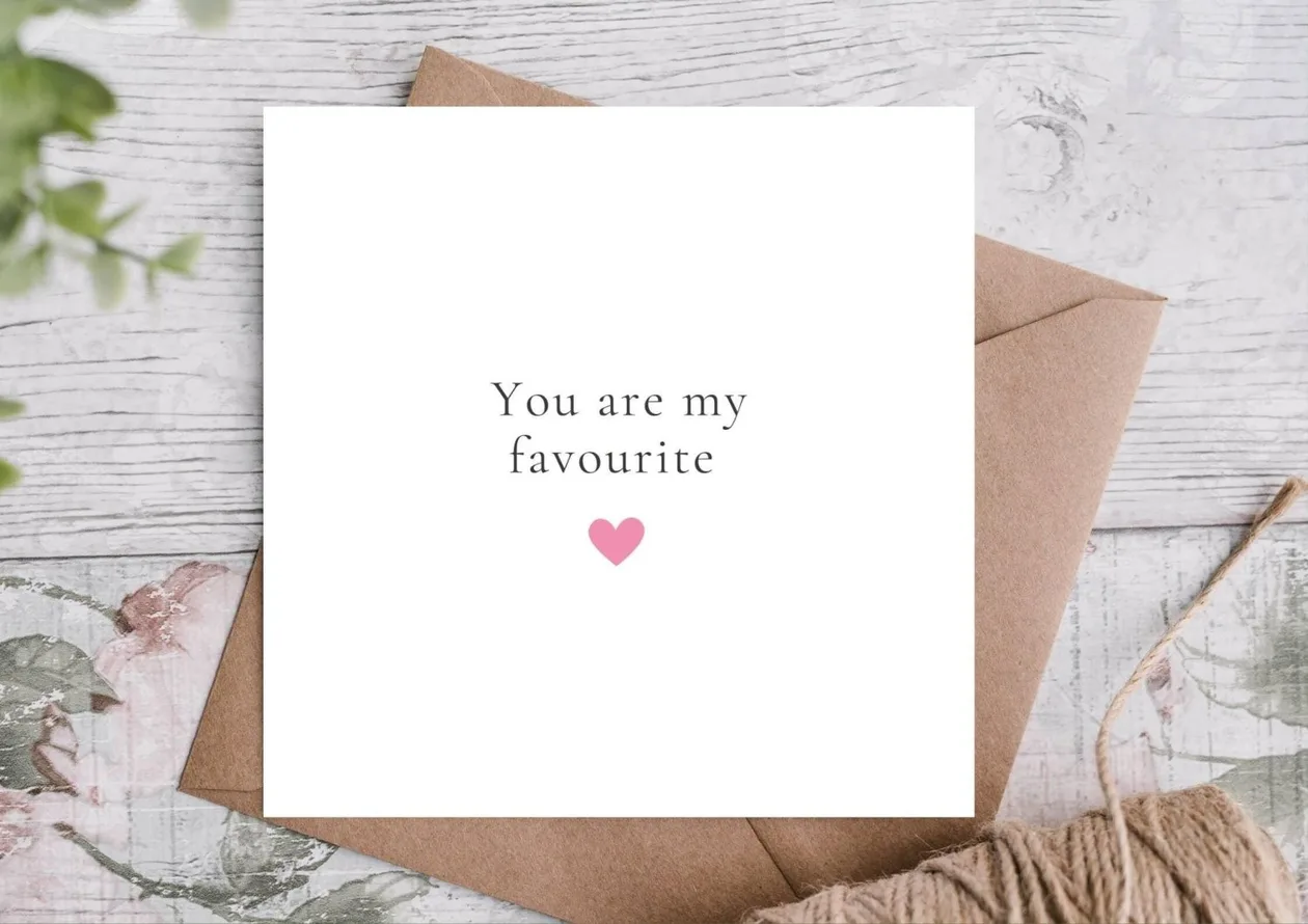 Valentines Card | Love You Card: the shop's own photo