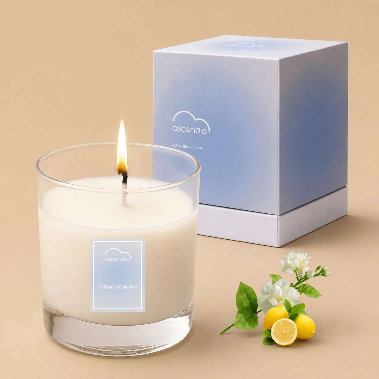 Ascendia Relaxation Candle: the shop's own photo