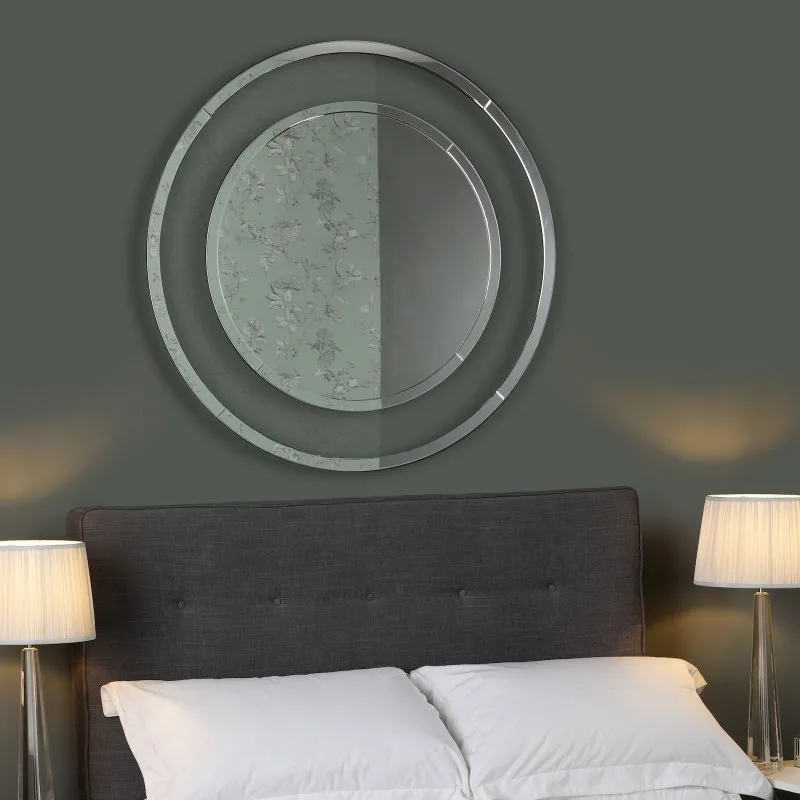 Laura Ashley Evie Large Round Mirror: the shop's own photo