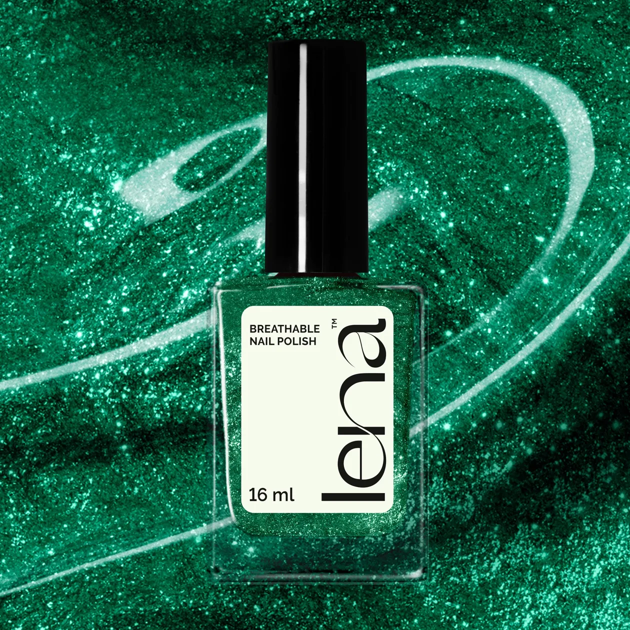 LENA Breathable Nail Polish - Palestinian Pizzazz - LE246: the shop's own photo
