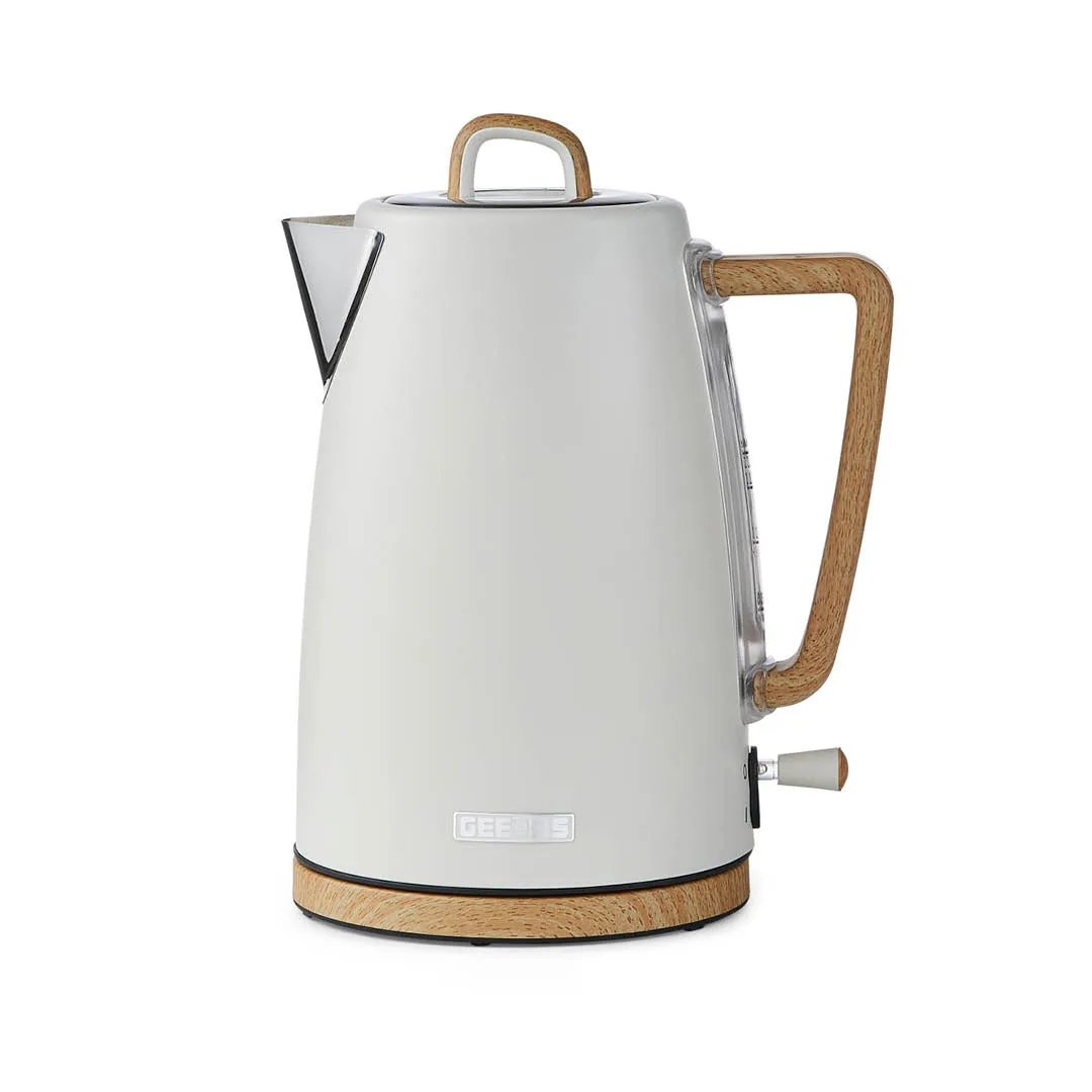 NordiQ Cream 1.7L Fast Boil Stainless Steel Electric Kettle: the shop's own photo