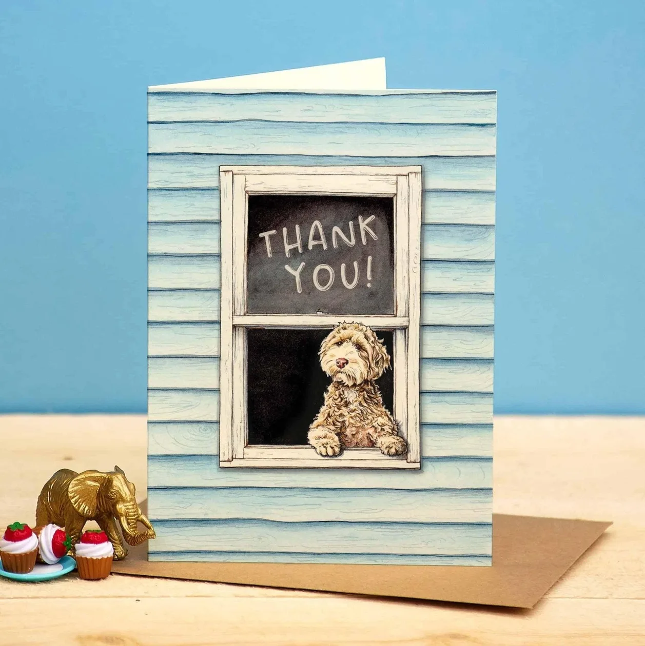 Thank You Dog Card - Thank You Card: the shop's own photo